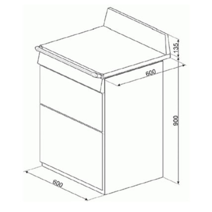 SMEG - Cuisiniere gaz TR62P - Image 3