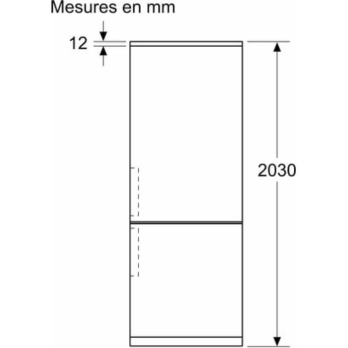 BOSCH - Réfrigérateur congélateur bas KGN39AIAT - Image 5