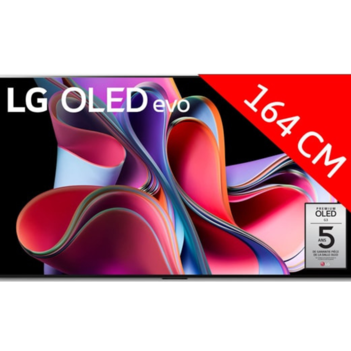 LG - TV OLED 4K 164 cm OLED65G3 evo