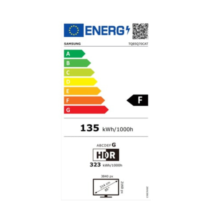 SAMSUNG - TV QLED 4K 214 cm TQ85Q70C - Image 10