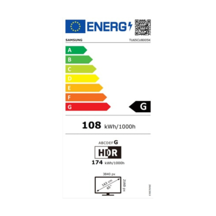 SAMSUNG - TV LED 4K 163 cm - Image 8
