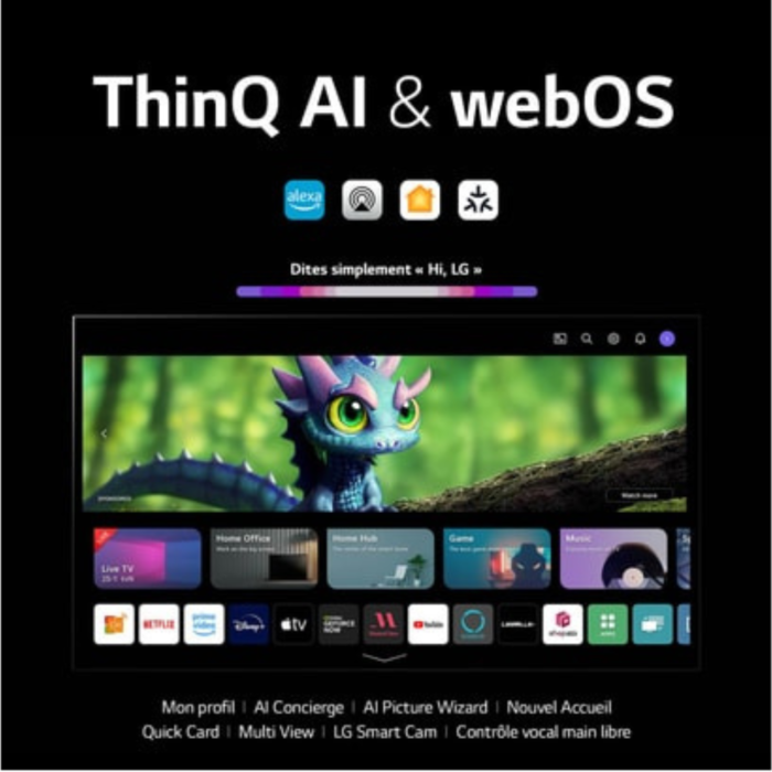 LG - TV OLED 4K 164 cm OLED65G3 evo - Image 8