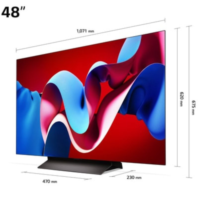 LG - TV OLED 4K 121 cm OLED48C4 evo - Image 2