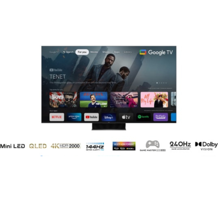 TCL - TV QLED 4K 164 cm 65MQLED87 Mini LED 144Hz Google TV - Image 4