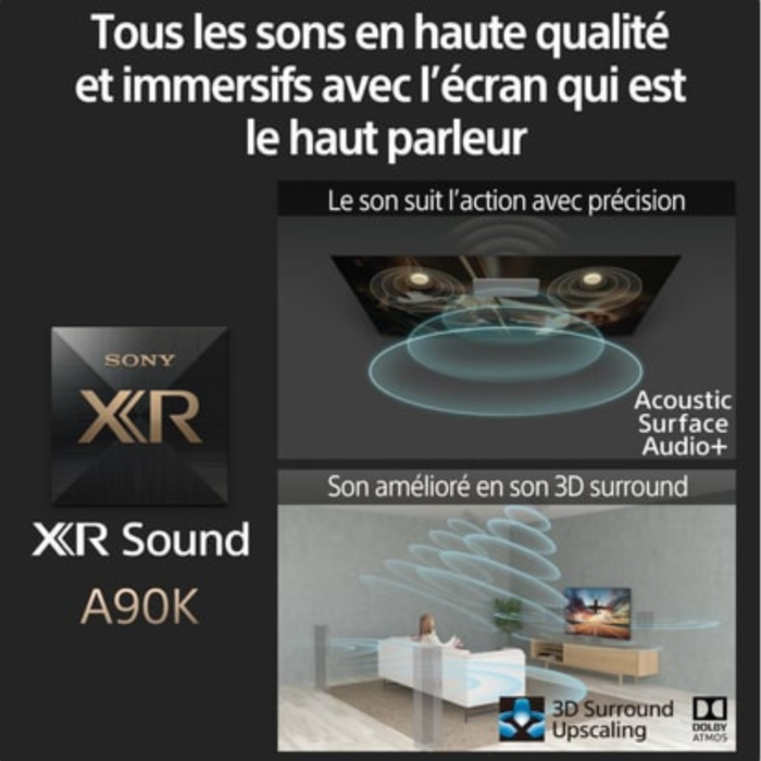 SONY - TV OLED 4K 121 cm XR48A90KAEP - Image 3